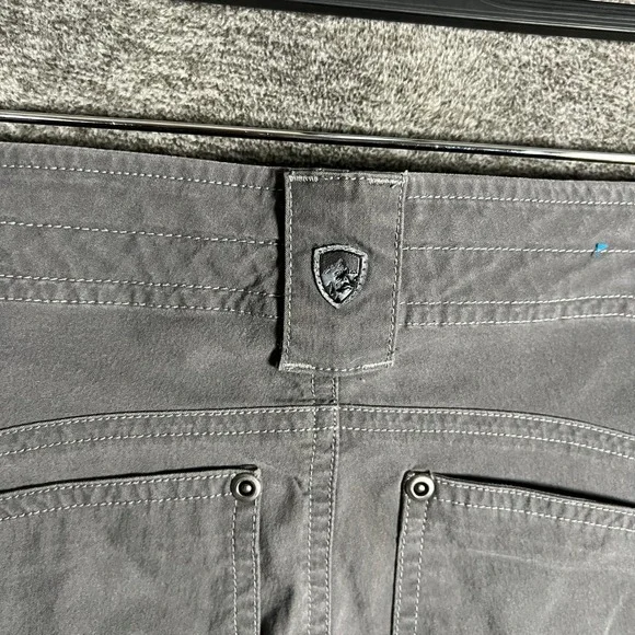 Kuhl Free Range Capri Women's Size 8 Gray Hiking Crops Pants Outdoor - Picture 5 of 9